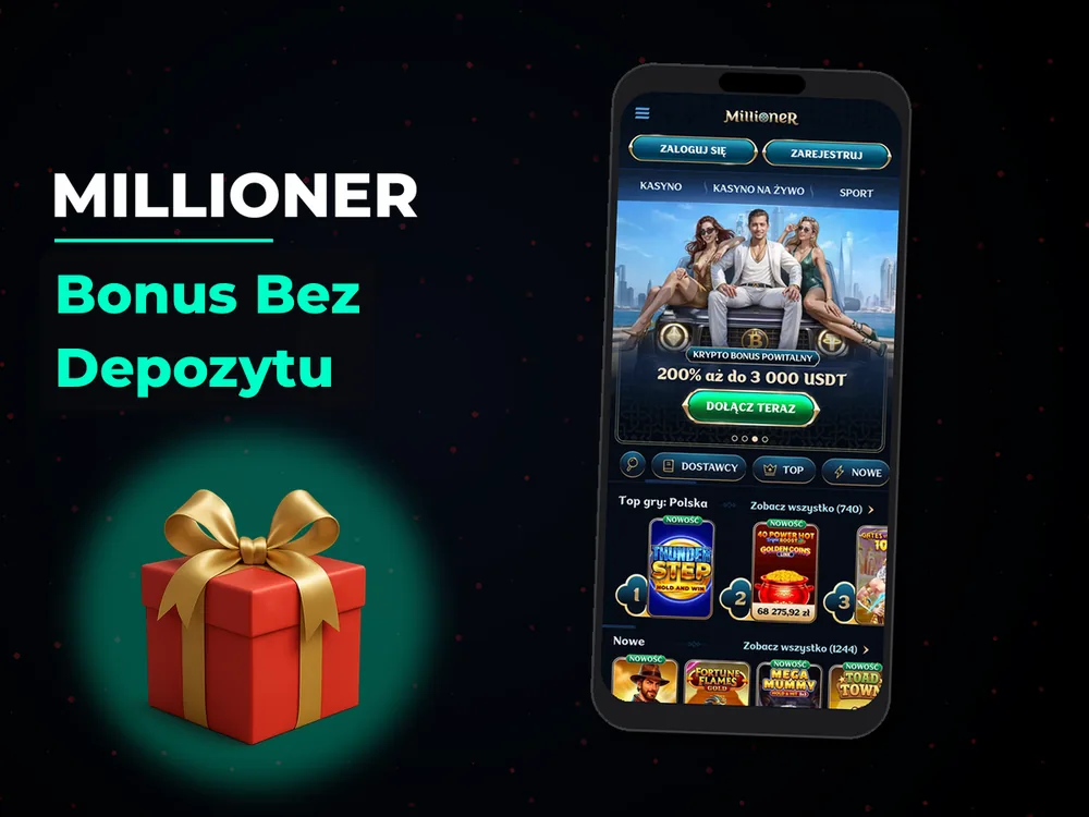 millioner - Bonus Bez Depozytu