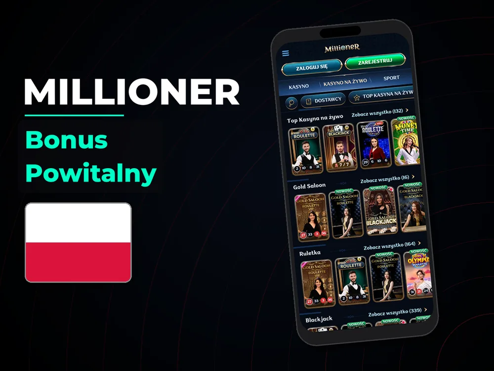 millioner - Bonus Powitalny