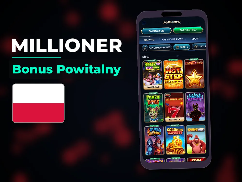 millioner - Bonus Powitalny
