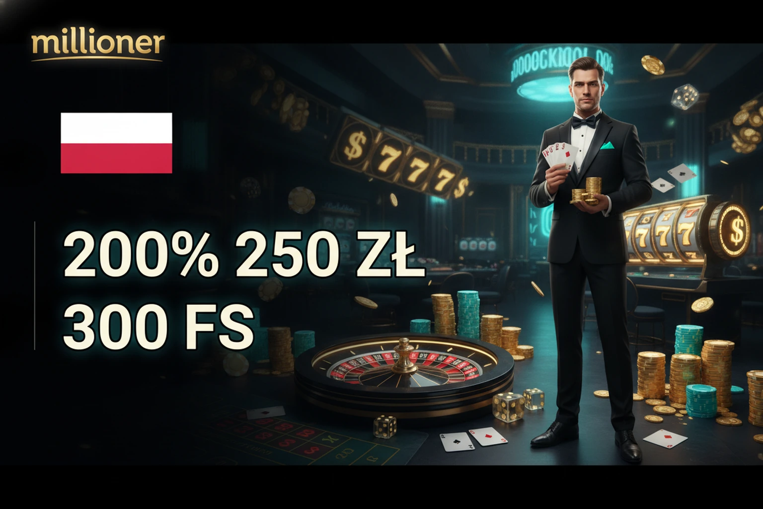 Millioner Oficjalna Strona w Polsce Kasyno Live Sport i Płatności BLIK